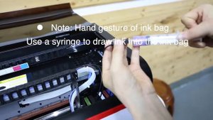 how to use EraSmart A3 uv printer !!