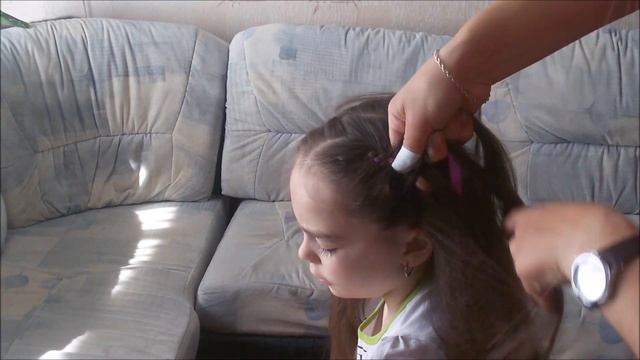 2 французской косы с лентой смотреть онлайн