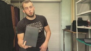 Установка подпятника на автомобильные коврики Eva