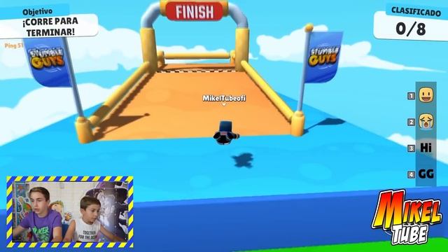 Stumble Guys Mikel y Leo смотреть онлайн