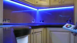 Светодиодное освещение кухонной столешницы www.ledss.ru