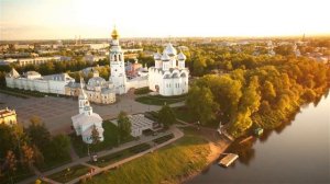 Вологда, пролеты над исторической частью города