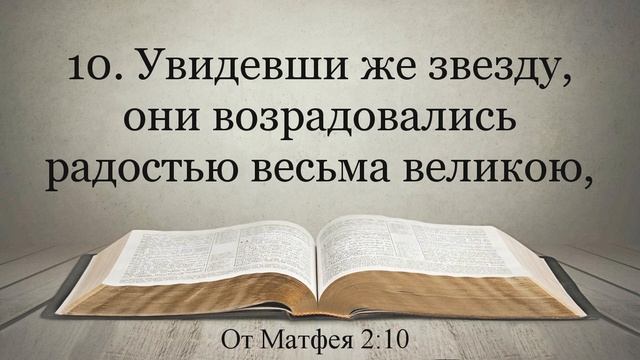 Лучшая Видео Библия. Чтение Евангелие от Матфея. Главы 1-3. Синодальный перевод.