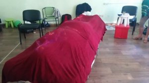 Массаж Огнём - Обряд сжигания