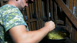 Отдых на острове Попова, 2 часть заселение на базе отдыха.