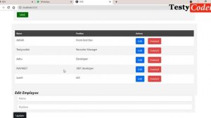 Angular 12 Project from Scratch, Angular employee management App, Angular Project from Scratch Demo