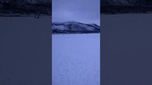 Ловля хариуса зимней удочкой на озере Ильчир