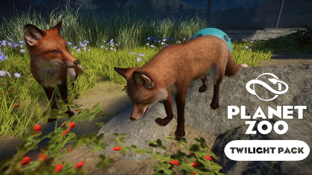 Planet Zoo: Twilight pack - Вомбат и Лисица