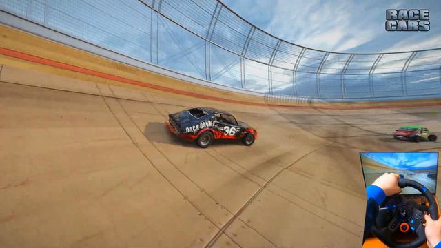 Race Cars - Crazy Track Hellride  - Crash Cars Wreckfest Logitech G29 смотреть онлайн