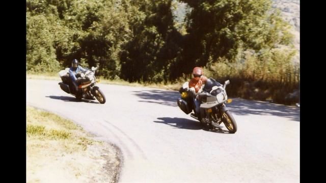 Photos of a Tour around France on a Honda CB900 May 1988