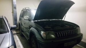 Toyota Prado 90. Завели после 3 лет простоя.