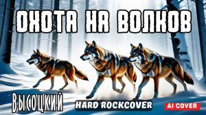 Охота на волков (Высоцкий) (Ai cover) - Hard Rock Cover