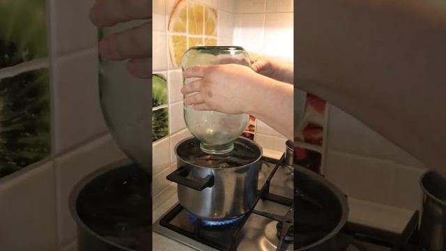 Как стерилизовать банки паром для компота смотреть онлайн