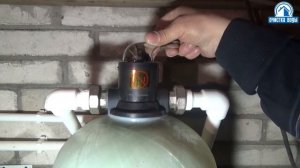 Фильтр обезжелезиватель с ручным управлением для дачи