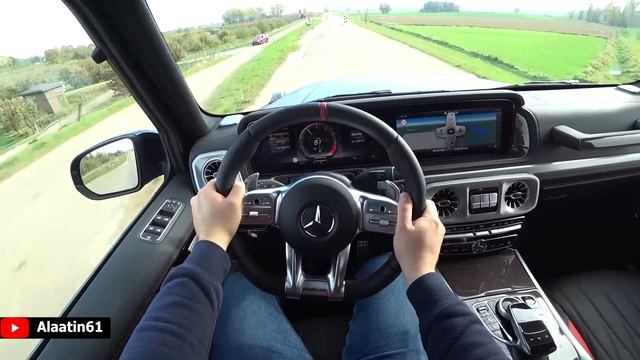 The Mercedes G Class G63 AMG Edition 1 2024 Test Drive смотреть онлайн