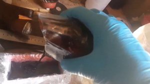 Брусок для ножа из эпоксидной смолы.