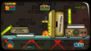 Суровый ЛИЗУН ГЛАЗАСТИК в канализации! Игра Tales from Space About a Blob с ПАПУЛЕЙ