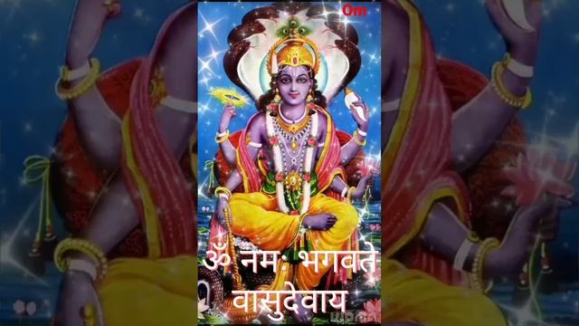 ॐ नमः भगवते वासुदेवाय।।Om Namah Bhagwate vasudevay।।