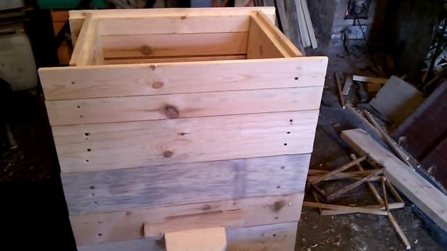 Как я делал улей на 145 рамку. How to make a beehive on the frame given