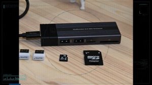 5в1! 1Tb SSD M2 Внешний жесткий диск + USB HUB и Кардридер в переносном Боксе