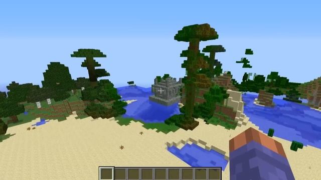 Cool npc village, diamonds, jungle temple Minecraft seed 1.5.2 смотреть онлайн