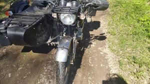 Стелс 250 с коляской, рычажная вилка.