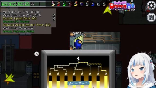 Абсолютно НИКТО не доверяет Гуре в Among Us [Hololive RU SUB] смотреть онлайн