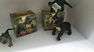 Интерактивная игрушка горилла (Кинг Конг) 7711