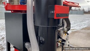 Напорная камера с кронштейнами для непрерывной обработки труб