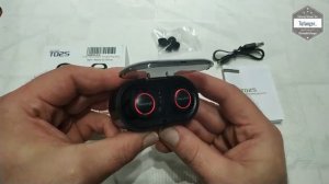 Holyhigh T02S Noir Écouteurs de sport sans fil Bluetooth 5.0