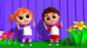 Головные плечи Колени | узнать части тела | детская песня | Head Shoulders Knees