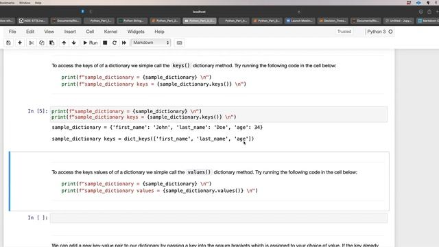 Data Science and Machine Learning (Video 1.3): Python Dictionaries
