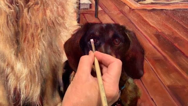 Caroline Zimmermann Painting Rhododendrons - Floral Art | Lahaina Galleries смотреть онлайн