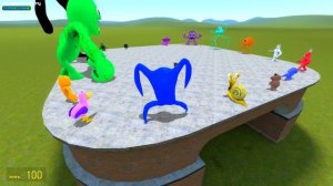 РУССКАЯ РУЛЕТКА С МОНСТРАМИ САДА БАНБАН В ГАРРИС МОД! GARTEN OF BANBAN В Garry`s Mod!