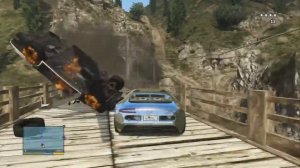 GTA V - Mount Chiliad Police Chase