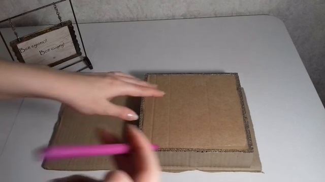 Военный ящик из картона для мужского подарка. Оформление подарка на 23 февраля своими руками.