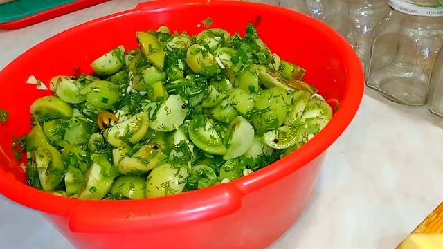 ПОМИДОРЫ ЗЕЛЁНЫЕ В СОБСТВЕННОМ СОКУ /НА ЗИМУ / КАК ГОТОВИТЬ??? смотреть онлайн