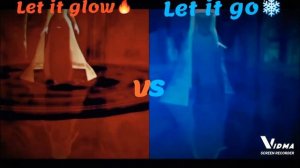 MMD let it go vs let it glow