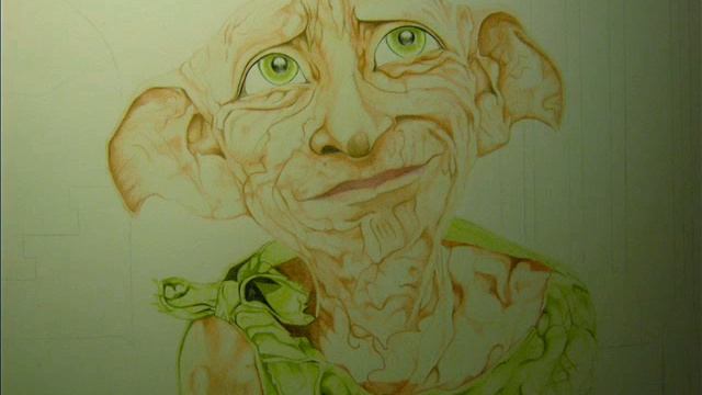 Добби нарисованый. смотреть онлайн