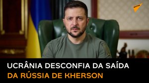 Rússia diz que vai sair de Kherson, mas Ucrânia desconfia e não vê 'sinais de retirada'