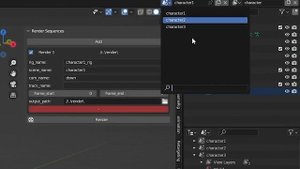 создание коллекций и сцен линкование в Blender