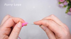 🎀Легко и просто🌸Как вязать маленький бантик крючком всего за 4 мин // Украшение амигуруми🎀