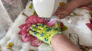 Как сделать красивую текстильную пиццу из остатков штор.Тюль в дело/МК/#одарки Стежка и вышивка.