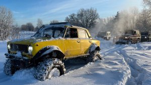 Не едут даже лучшие, качество снега изменилось) пришлось развернуться из за сугробов