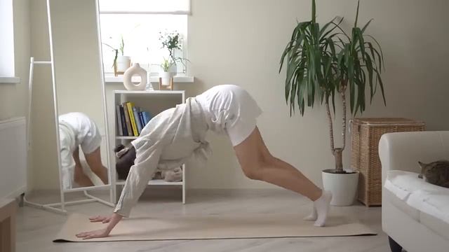 МЯГКАЯ РАСТЯЖКА НА ВСЕ ТЕЛО. Ежедневная разминка за 10 минут.