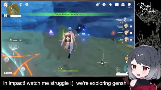 [First Stream | Reign Sinborne] Exploring Genshin! смотреть онлайн