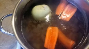 Шурпа из говядины. Простой и быстрый рецепт.