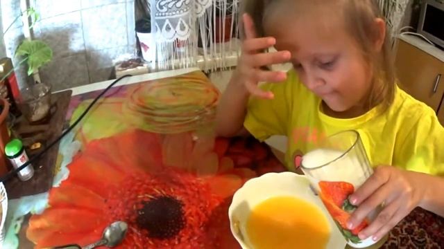 Мастер класс от Ульяши  ,как приготовить яичницу!)))