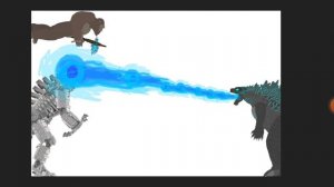 Годзилла и Конг против мехагодзиллы анимация