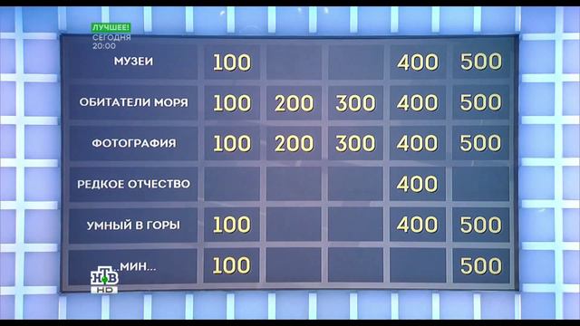 ТОП-5 ЛУЧШИХ ИНТЕЛЛЕКТУАЛЬНЫХ ШОУ НА РОССИЙСКОМ ТВПередачи для умныхЧто? Где? Когда?